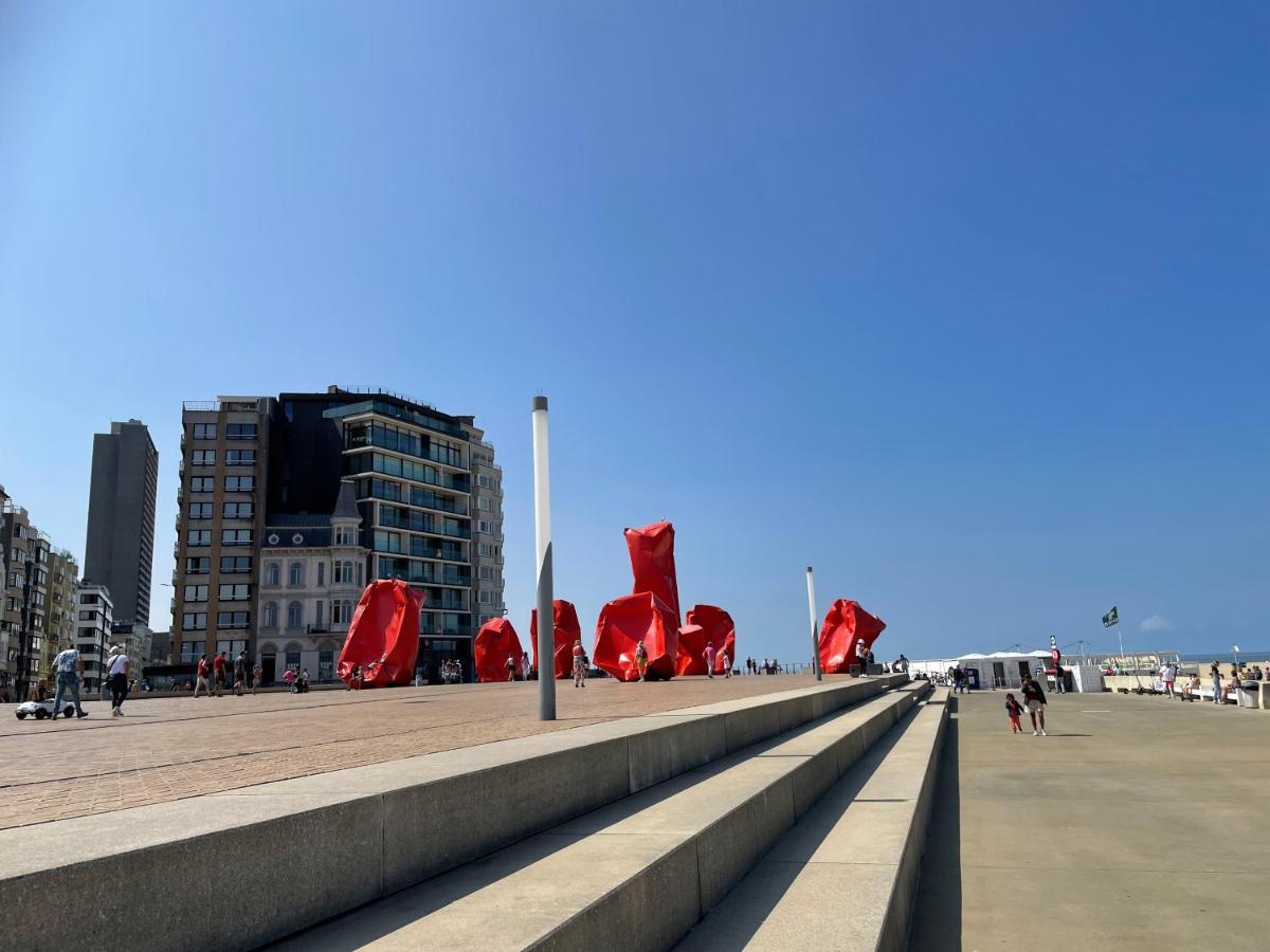 Gezellige Studio 1 Slaapkamer, 3Pers,Strand,Zee 50M Oostende Dış mekan fotoğraf